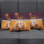 Custom Broncos Spirit Pillow Cover Ride for Glory Indigenous Aboriginal - Aussie Hoodie