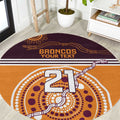 Custom Broncos Spirit Round Carpet Ride for Glory Indigenous Aboriginal - Aussie Hoodie