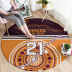 Custom Broncos Spirit Round Carpet Ride for Glory Indigenous Aboriginal - Aussie Hoodie