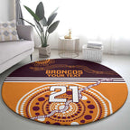 Custom Broncos Spirit Round Carpet Ride for Glory Indigenous Aboriginal - Aussie Hoodie