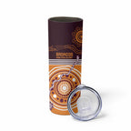 Custom Broncos Spirit Skinny Tumbler Ride for Glory Indigenous Aboriginal - Aussie Hoodie
