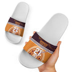 Custom Broncos Spirit Slide Sandals Ride for Glory Indigenous Aboriginal - Aussie Hoodie