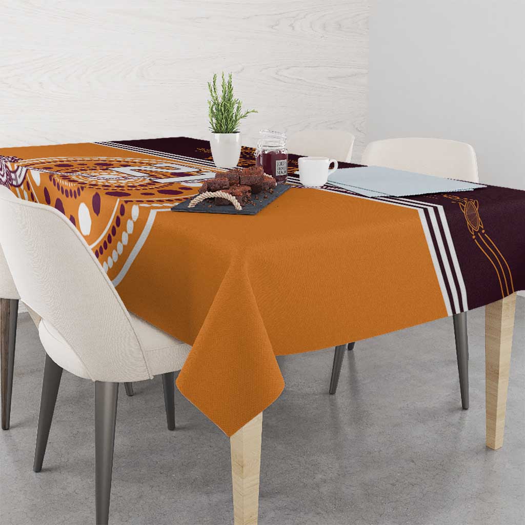 Custom Broncos Spirit Tablecloth Ride for Glory Indigenous Aboriginal - Aussie Hoodie