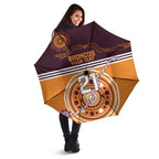 Custom Broncos Spirit Umbrella Ride for Glory Indigenous Aboriginal - Aussie Hoodie