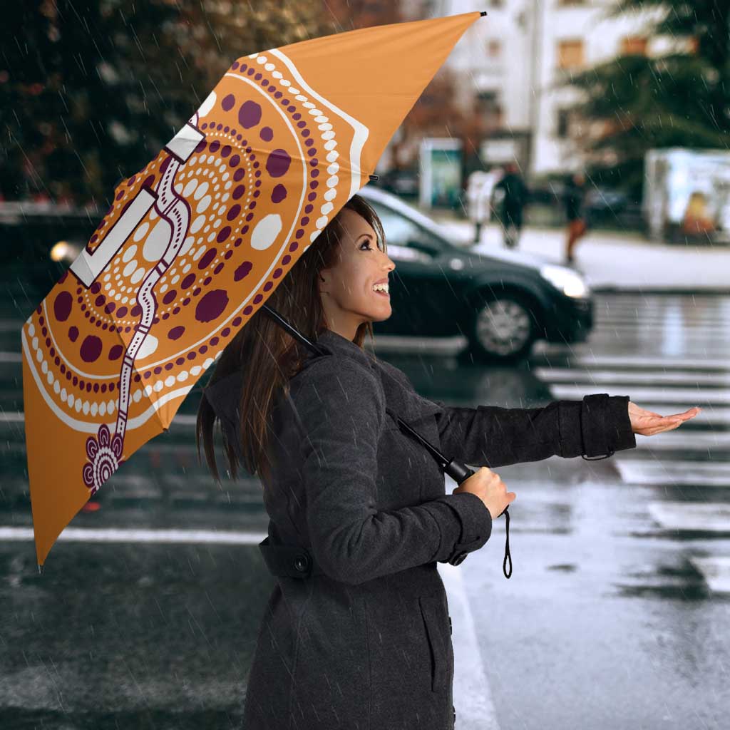Custom Broncos Spirit Umbrella Ride for Glory Indigenous Aboriginal - Aussie Hoodie