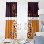 Custom Broncos Spirit Window Curtain Ride for Glory Indigenous Aboriginal - Aussie Hoodie