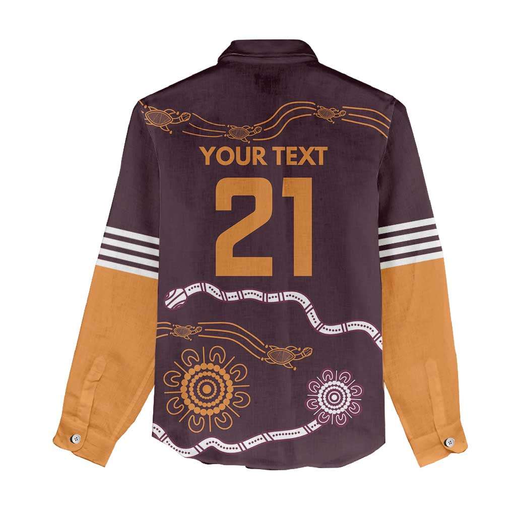 Custom Broncos Spirit Women Casual Shirt Ride for Glory Indigenous Aboriginal - Aussie Hoodie