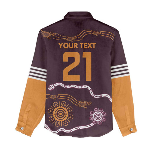 Custom Broncos Spirit Women Casual Shirt Ride for Glory Indigenous Aboriginal - Aussie Hoodie
