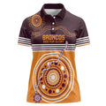 Custom Broncos Spirit Women Polo Shirt Ride for Glory Indigenous Aboriginal - Aussie Hoodie