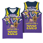 Personalised Storm Spirit Basketball Jersey Grand Final Champions 2025 - Aussie Hoodie
