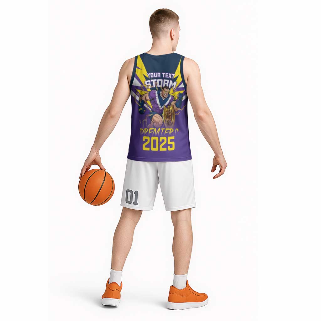Personalised Storm Spirit Basketball Jersey Grand Final Champions 2025 - Aussie Hoodie