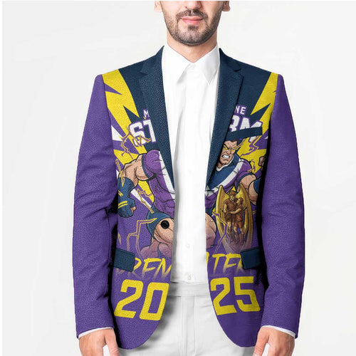 Personalised Storm Spirit Blazer Grand Final Champions 2025 - Aussie Hoodie