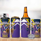 Personalised Storm Spirit 4 in 1 Can Cooler Tumbler Grand Final Champions 2025 - Aussie Hoodie