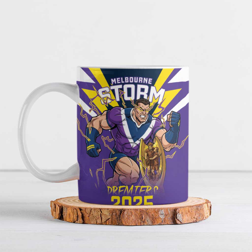 Personalised Storm Spirit Ceramic Mug Grand Final Champions 2025 - Aussie Hoodie