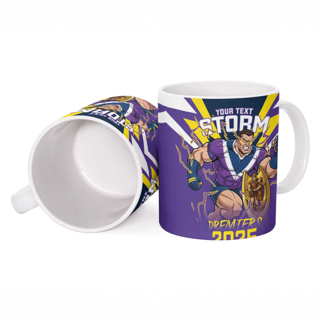 Personalised Storm Spirit Ceramic Mug Grand Final Champions 2025 - Aussie Hoodie