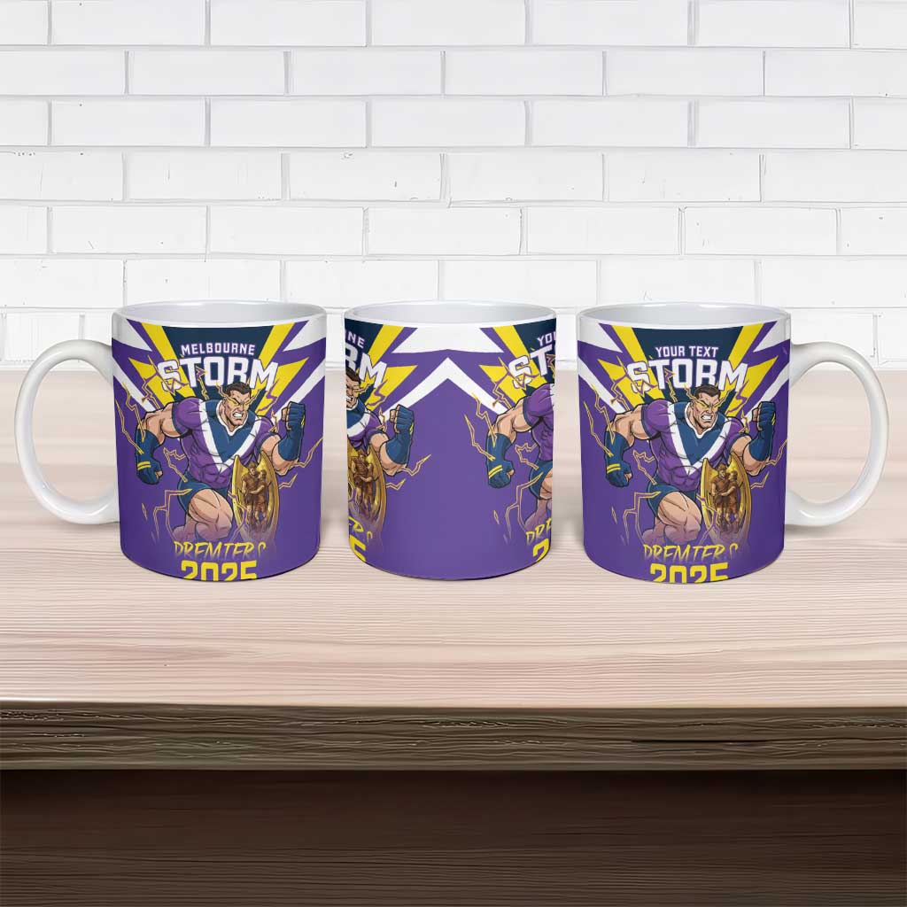 Personalised Storm Spirit Ceramic Mug Grand Final Champions 2025 - Aussie Hoodie