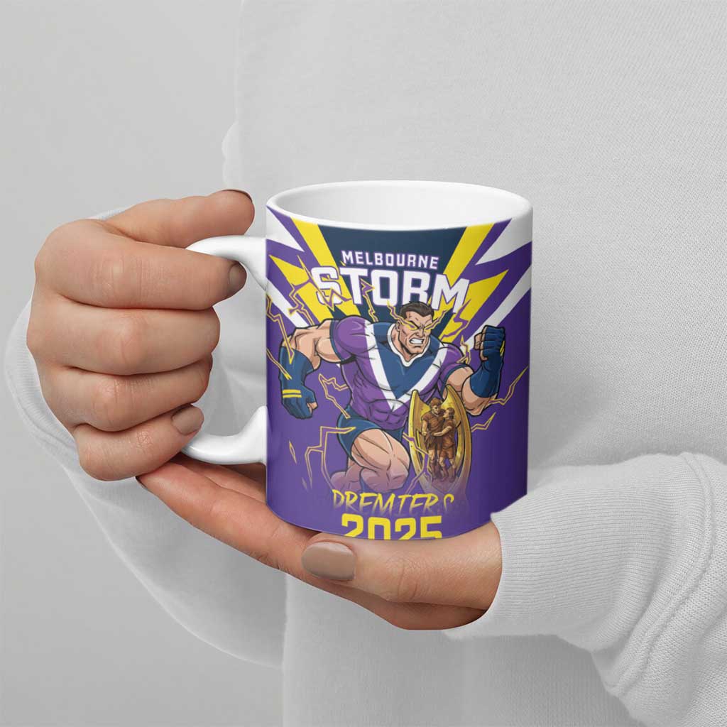 Personalised Storm Spirit Ceramic Mug Grand Final Champions 2025 - Aussie Hoodie