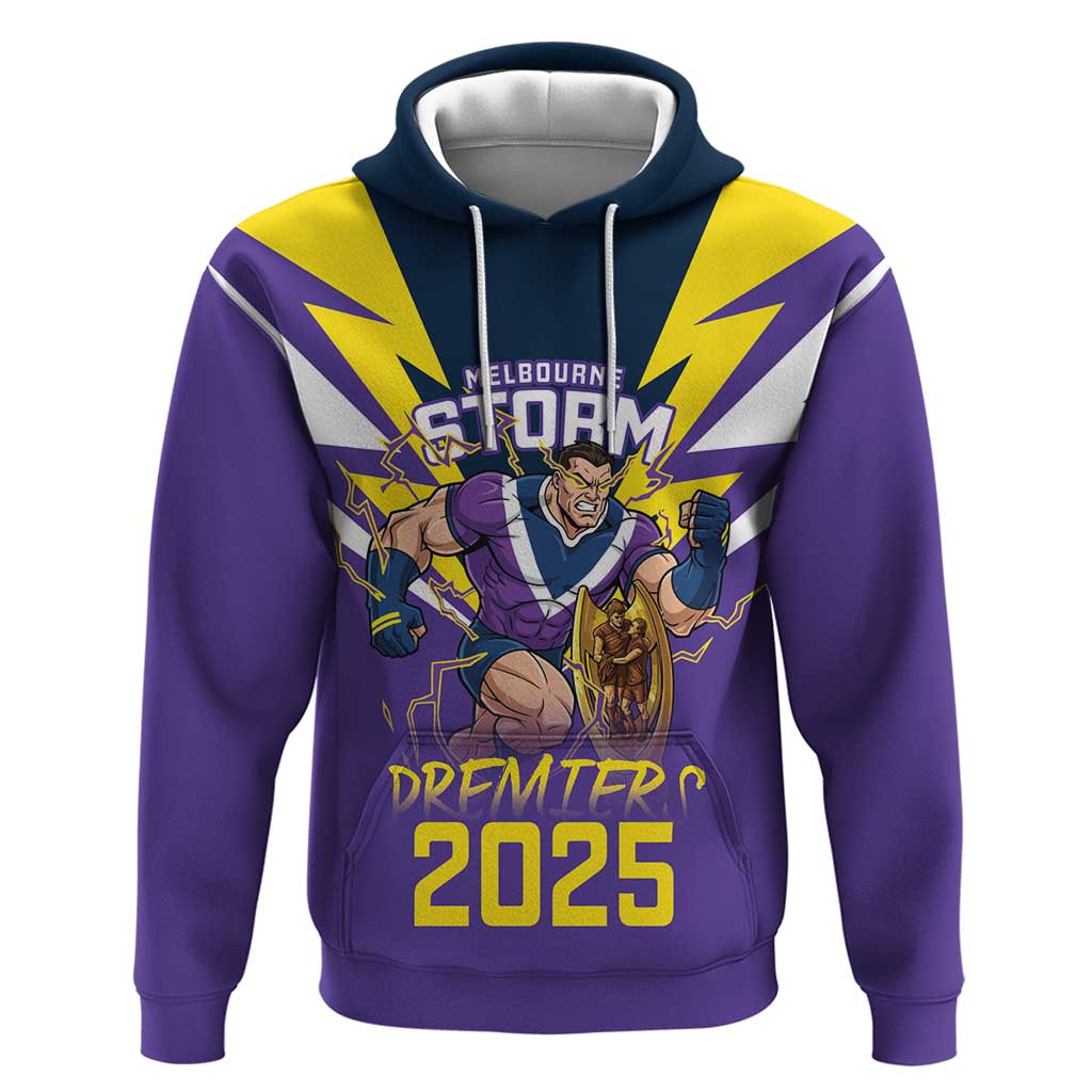 Personalised Storm Spirit Hoodie Grand Final Champions 2025 - Aussie Hoodie