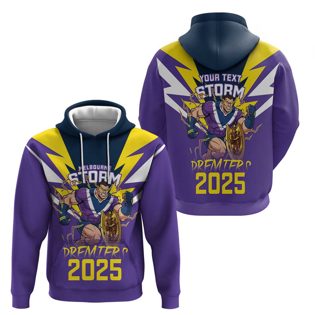 Personalised Storm Spirit Hoodie Grand Final Champions 2025 - Aussie Hoodie