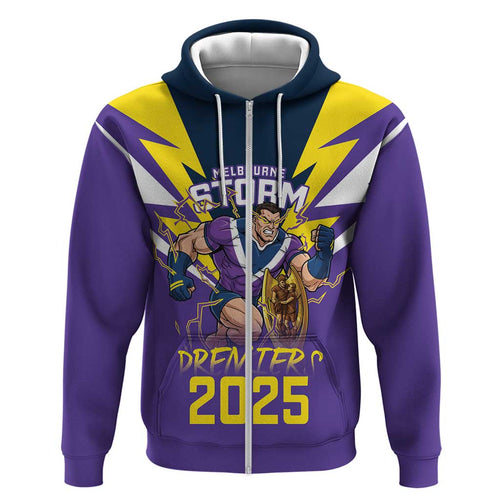 Personalised Storm Spirit Hoodie Grand Final Champions 2025 - Aussie Hoodie