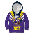 Personalised Storm Spirit Kid Hoodie Grand Final Champions 2025 - Aussie Hoodie