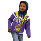 Personalised Storm Spirit Kid Hoodie Grand Final Champions 2025 - Aussie Hoodie