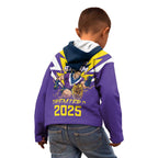Personalised Storm Spirit Kid Hoodie Grand Final Champions 2025 - Aussie Hoodie