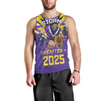 Personalised Storm Spirit Men Tank Top Grand Final Champions 2025 - Aussie Hoodie