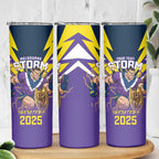 Personalised Storm Spirit Skinny Tumbler Grand Final Champions 2025 - Aussie Hoodie