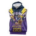 Personalised Storm Spirit Sleeveless Hoodie Grand Final Champions 2025 - Aussie Hoodie
