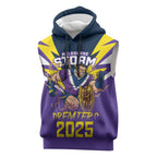 Personalised Storm Spirit Sleeveless Hoodie Grand Final Champions 2025 - Aussie Hoodie