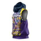 Personalised Storm Spirit Sleeveless Hoodie Grand Final Champions 2025 - Aussie Hoodie