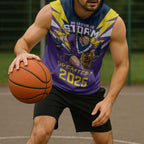 Personalised Storm Spirit Sleeveless Hoodie Grand Final Champions 2025 - Aussie Hoodie