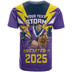 Personalised Storm Spirit T Shirt Grand Final Champions 2025 - Aussie Hoodie