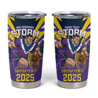 Personalised Storm Spirit Tumbler Cup Grand Final Champions 2025 - Aussie Hoodie