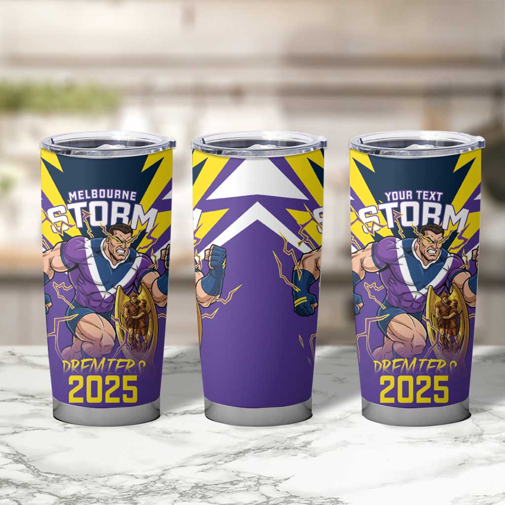 Personalised Storm Spirit Tumbler Cup Grand Final Champions 2025 - Aussie Hoodie