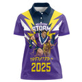 Personalised Storm Spirit Women Polo Shirt Grand Final Champions 2025 - Aussie Hoodie