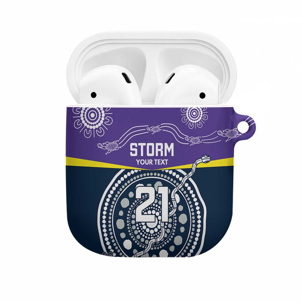 Custom Storm Spirit AirPods Case Road to Glory Indigenous Aboriginal - Aussie Hoodie