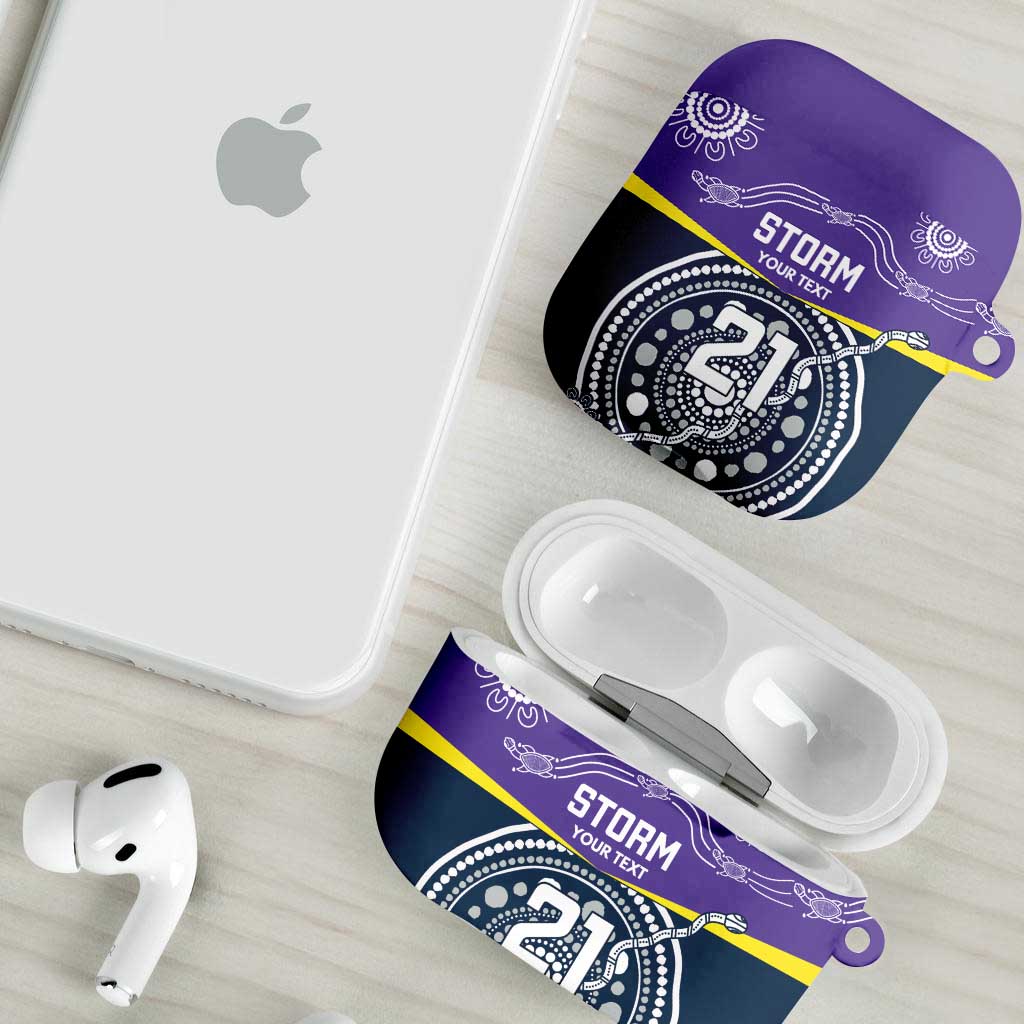 Custom Storm Spirit AirPods Case Road to Glory Indigenous Aboriginal - Aussie Hoodie