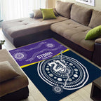 Custom Storm Spirit Area Rug Road to Glory Indigenous Aboriginal - Aussie Hoodie
