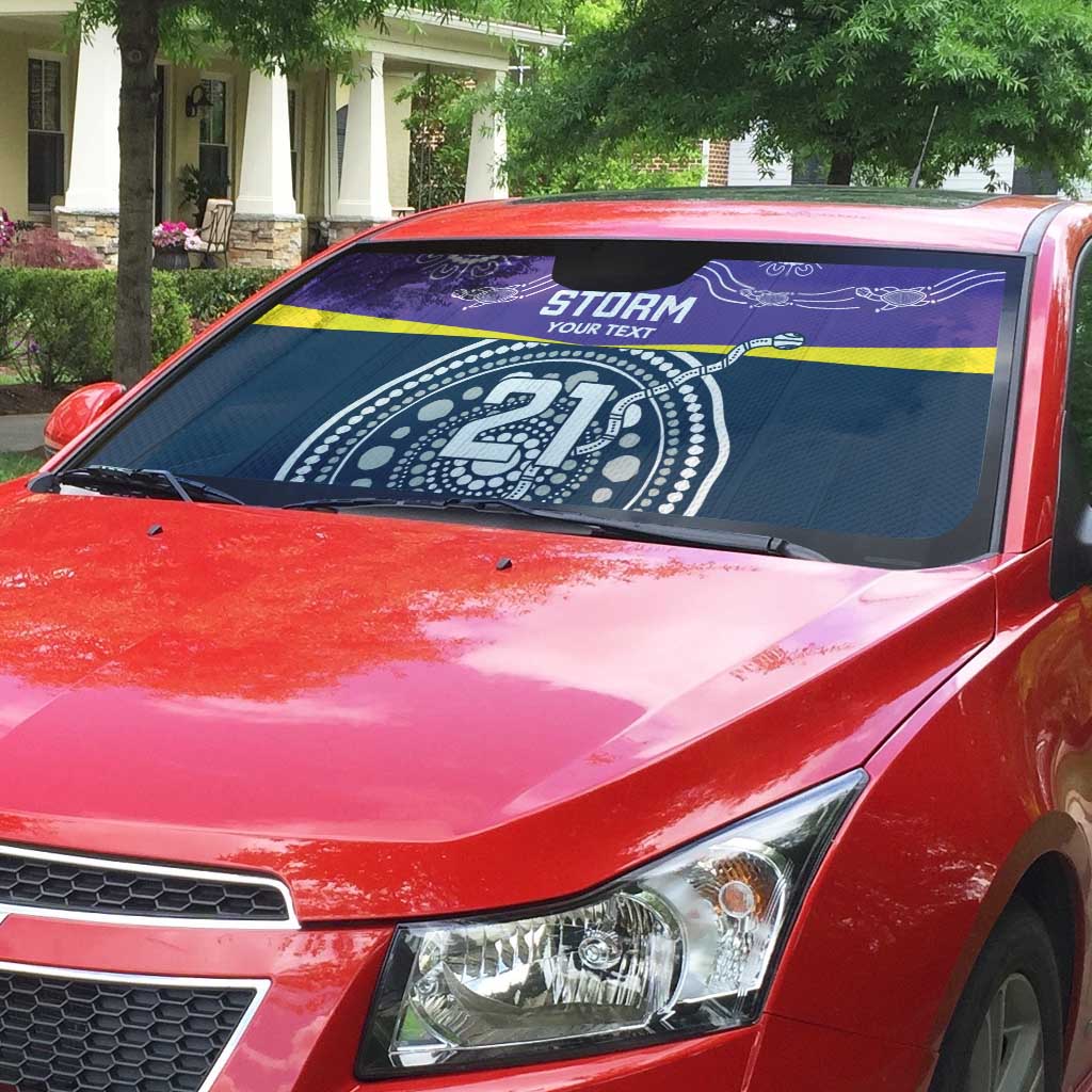 Custom Storm Spirit Auto Sun Shade Road to Glory Indigenous Aboriginal - Aussie Hoodie
