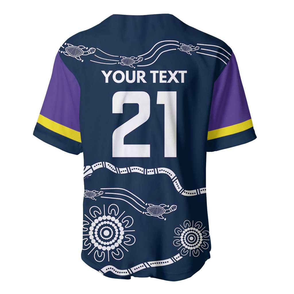 Custom Storm Spirit Baseball Jersey Road to Glory Indigenous Aboriginal - Aussie Hoodie
