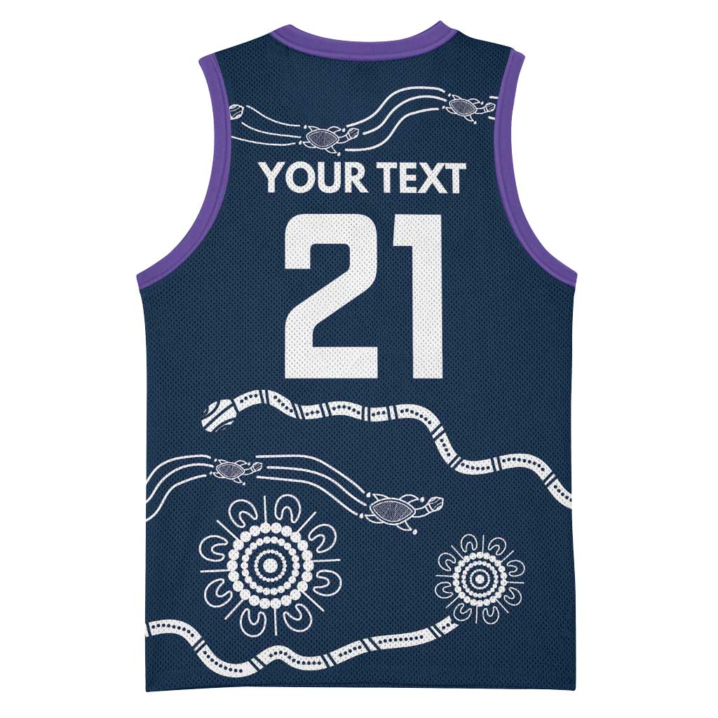 Custom Storm Spirit Basketball Jersey Road to Glory Indigenous Aboriginal - Aussie Hoodie