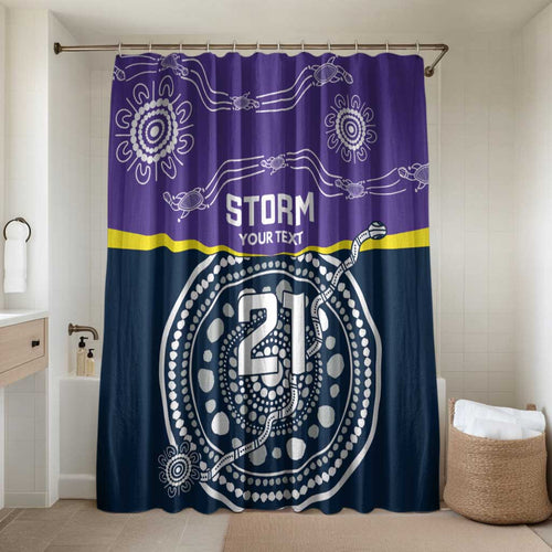 Custom Storm Spirit Bathroom Set Road to Glory Indigenous Aboriginal - Aussie Hoodie