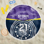 Custom Storm Spirit Beach Blanket Road to Glory Indigenous Aboriginal - Aussie Hoodie