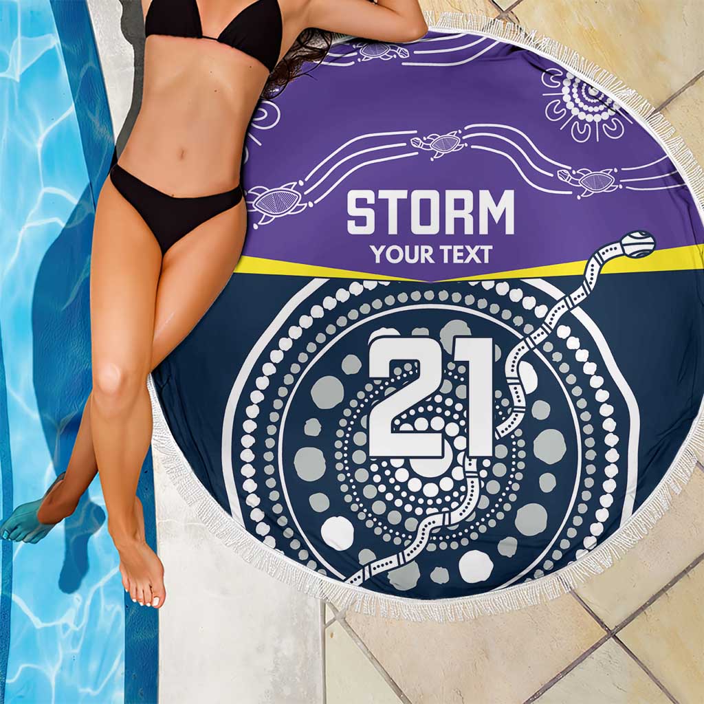 Custom Storm Spirit Beach Blanket Road to Glory Indigenous Aboriginal - Aussie Hoodie