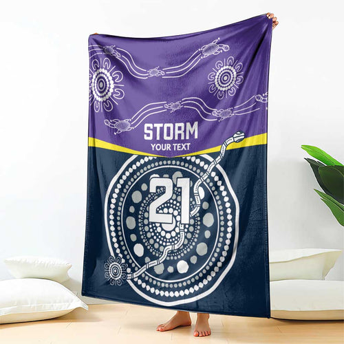 Custom Storm Spirit Blanket Road to Glory Indigenous Aboriginal - Aussie Hoodie