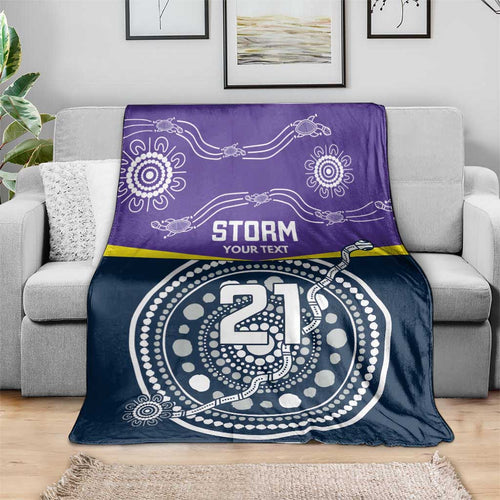 Custom Storm Spirit Blanket Road to Glory Indigenous Aboriginal - Aussie Hoodie