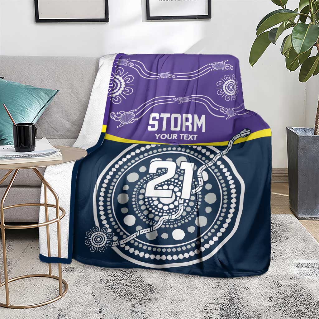 Custom Storm Spirit Blanket Road to Glory Indigenous Aboriginal - Aussie Hoodie