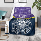 Custom Storm Spirit Blanket Road to Glory Indigenous Aboriginal - Aussie Hoodie